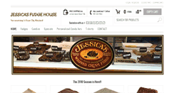 Desktop Screenshot of jessicasfudge.com